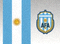 阿根廷国家队国旗及球队标志